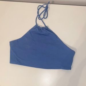 Garage halter top